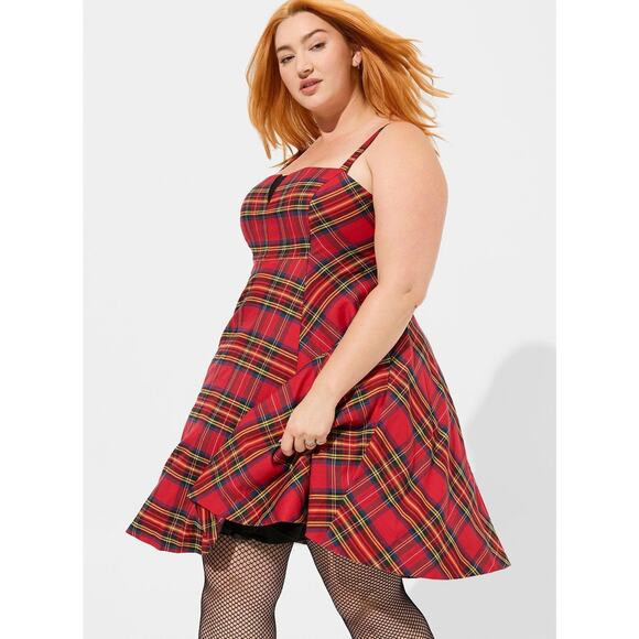 NWT Torrid Betsey Johnson Mini Babydoll Dress - Picture 4 of 5